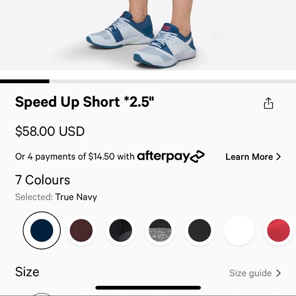 Lululemon speed up 2.5” short - Picture 2 of 8